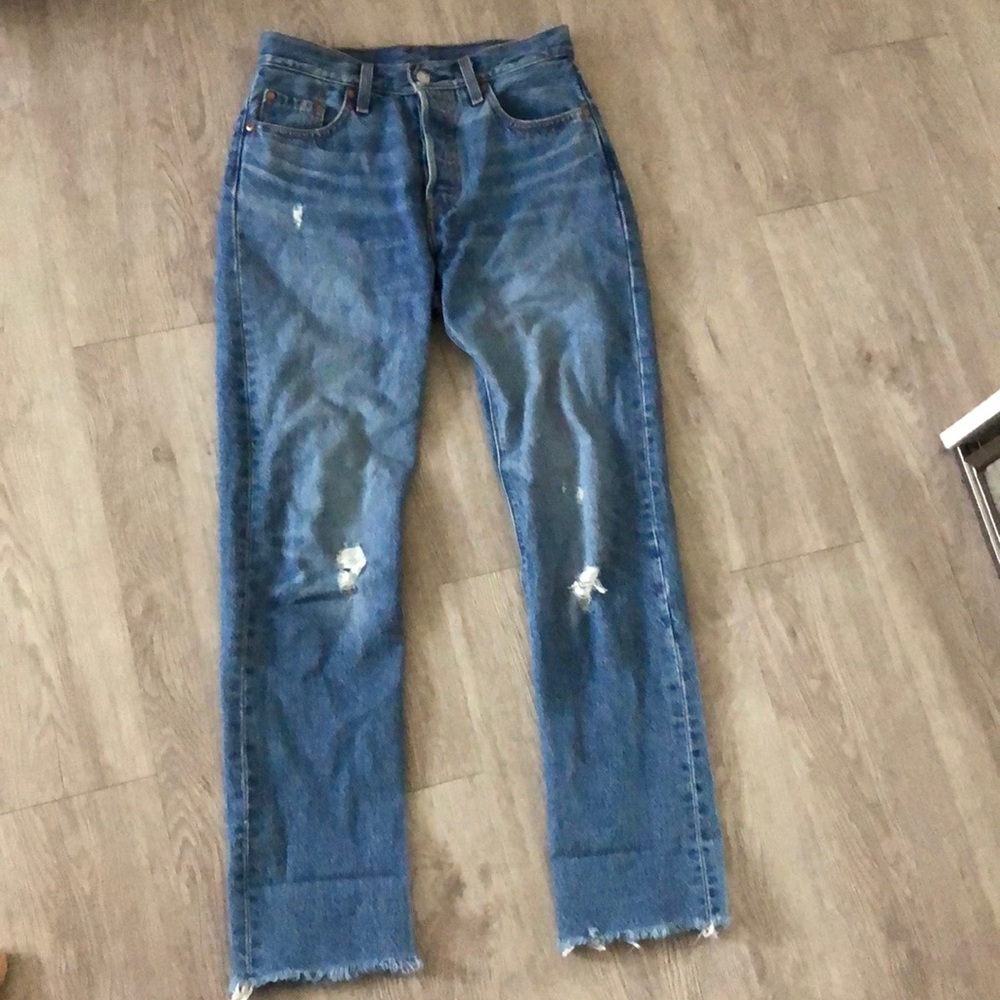 Levi’s premium 501 jeans. Size 25 length 30.